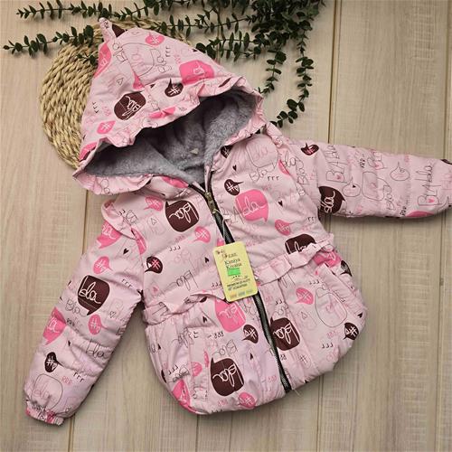 کاپشن دخترانه طرح لاو کد 2