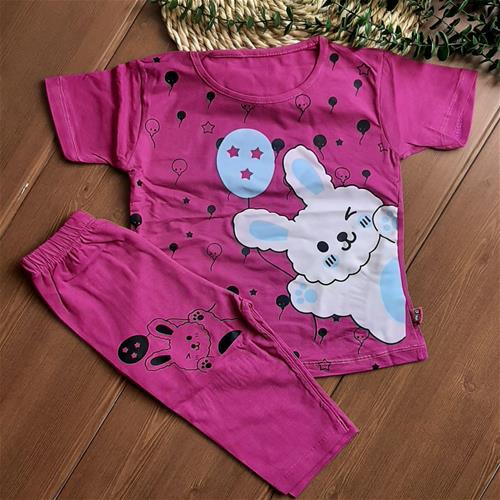 ست تیشرت وشلوارک خرگوشی کد 46 کد