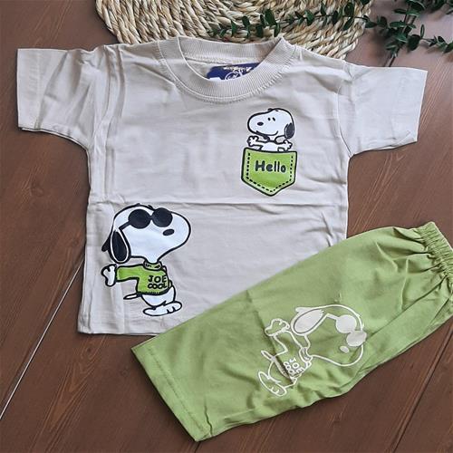 ست تیشرت شلوارک اسنوپی کد 38