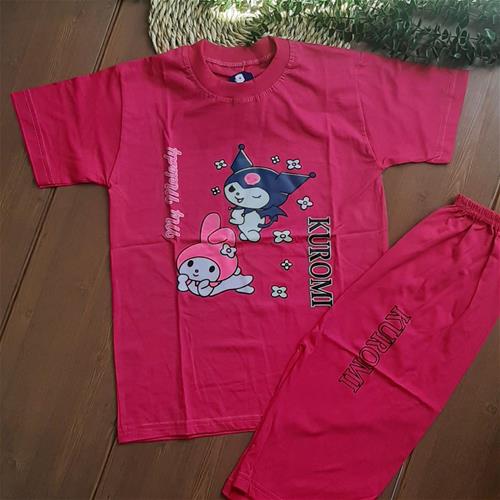 ست تیشرت شلوارک کرومی کد 55