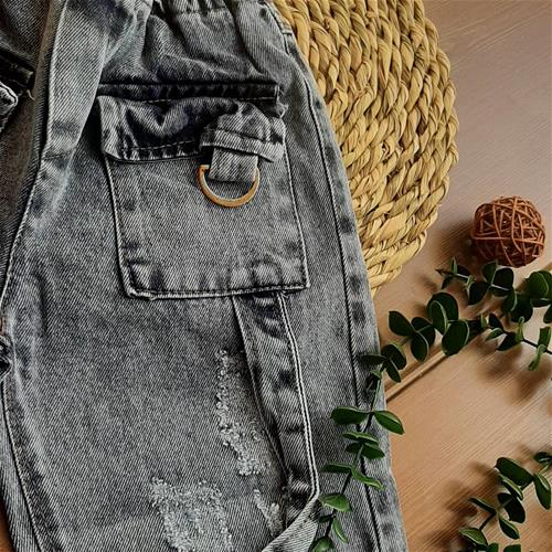 شلوار لی بگ جیب دار کد 101