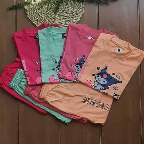 ست تیشرت شلوارک کرومی کد 55